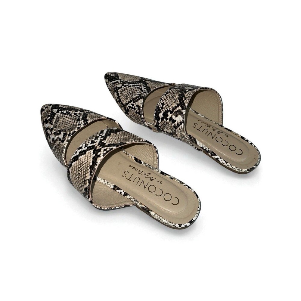 Coconuts Matisse Nisa Mule Pointed Toe Flats Size… - image 2